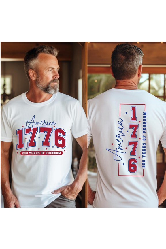 America 250Th Anniversary Shirt Independence 1776–Commemorative Tee Unisex Full Size S-5XL