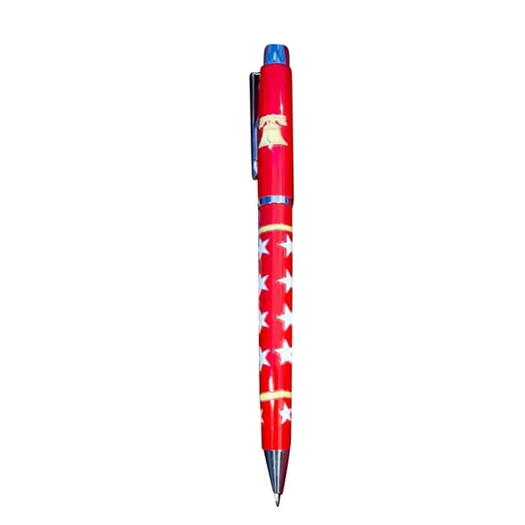America 250th Anniversary 1776-2026 Commemorative Pen - Patriotic Ballpoint Pens with Premium Gift Box for Collectors & Special Gifting (Red)