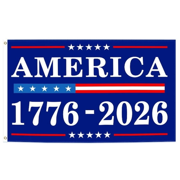America 250th Anniversary Flag, Double Sided 3 5 ft America Flags For Outside, 250th Flag, Anniversary Usa 1776 Heavy Duty