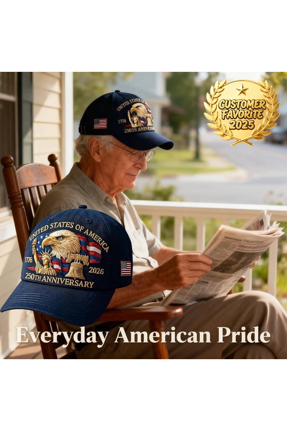 America 250th Anniversary Patriotic Cap, Embroidered USA Baseball Hat for Men and Women, Adjustable Retro Tribute Cap, Celebrate 250 Years of Patriotism, Unity and National , Ihhxby | A, Navy Blue