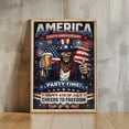 thumbnail image 1 of America 250th Anniversary Poster, Patriotic 4th of July USA Wall Art, 8x12 UNFRAMED, 1 of 3