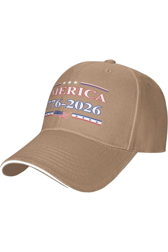 America 250th Birthday Hat 1776 2026 250 Years Anniversary Adjustable Trucker Cap for Men Women