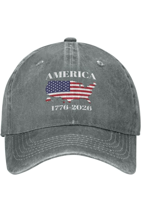 America 250th Birthday Hat 1776-2026 250 Years Anniversary Baseball Cap Dad Hats