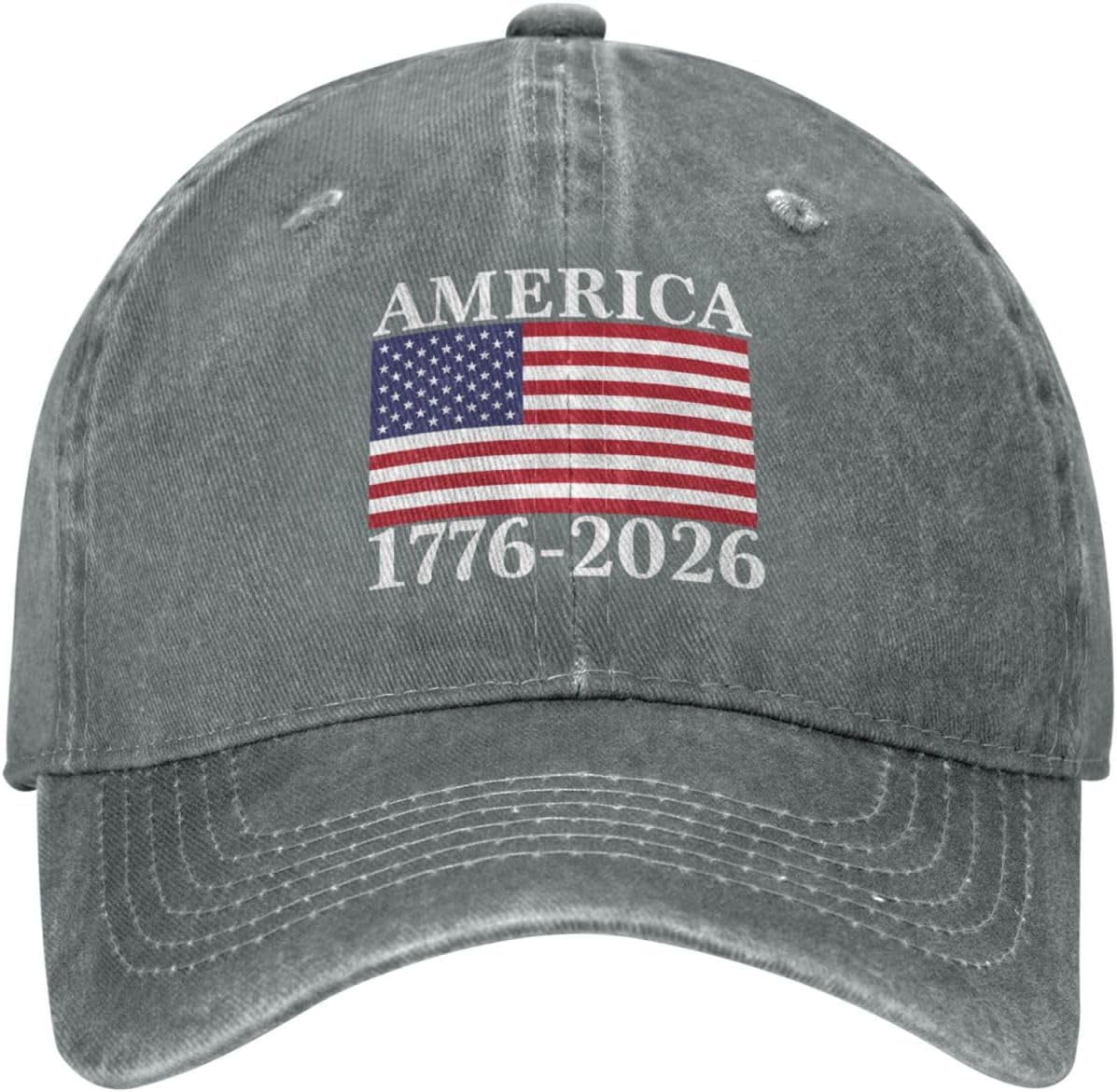 America 250th Birthday Hat - 1776-2026 Anniversary Cap For Women, Low Profile Adjustable Fit