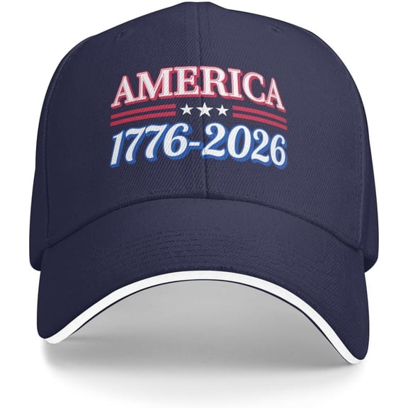 America 250th Birthday Hat 1776 2026 America 250 Years Anniversary Hat God Bless USA Patriot Cap for Men Women