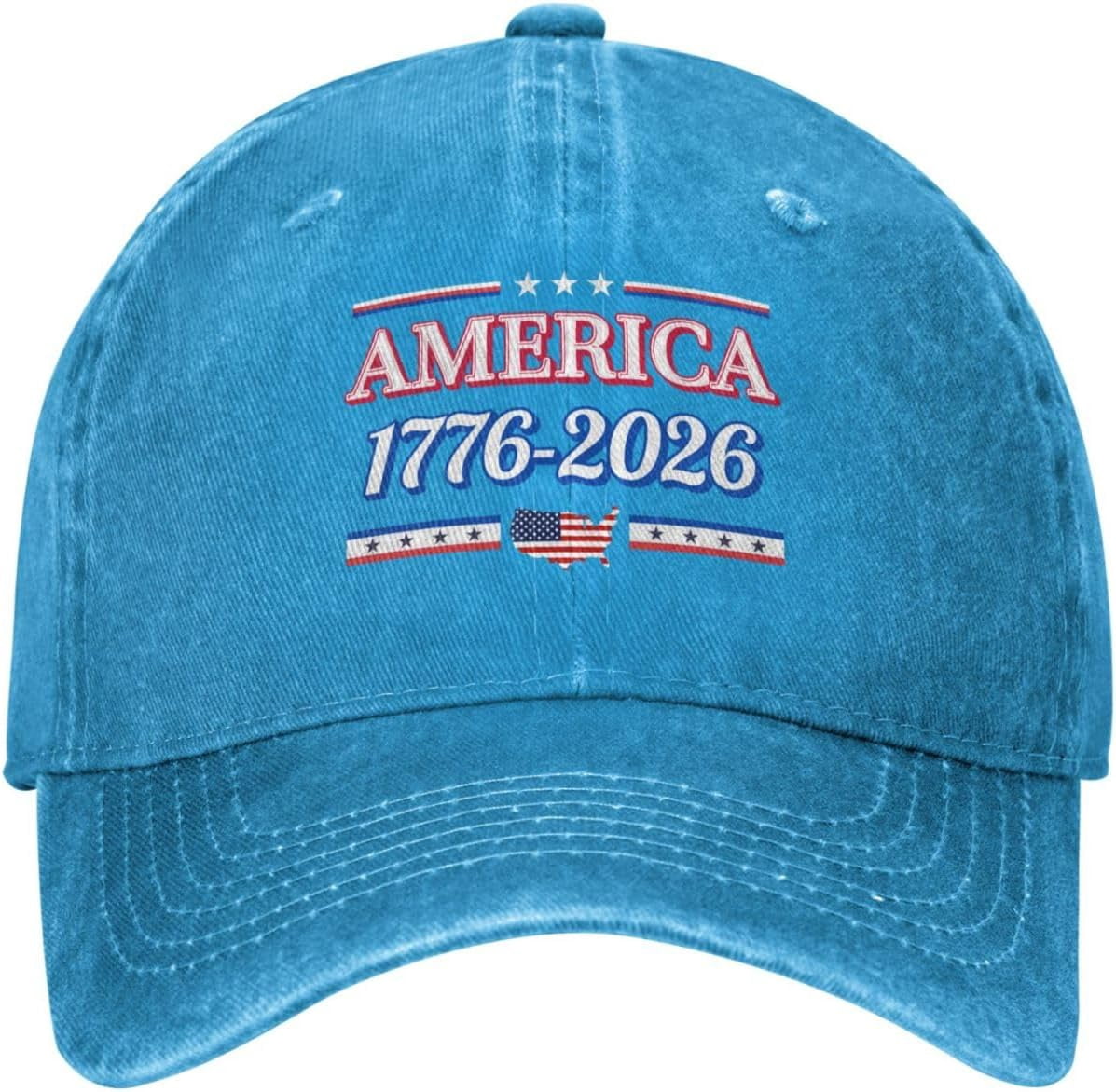 Cappello Da Baseball USA Con Bandiera Americana - 250