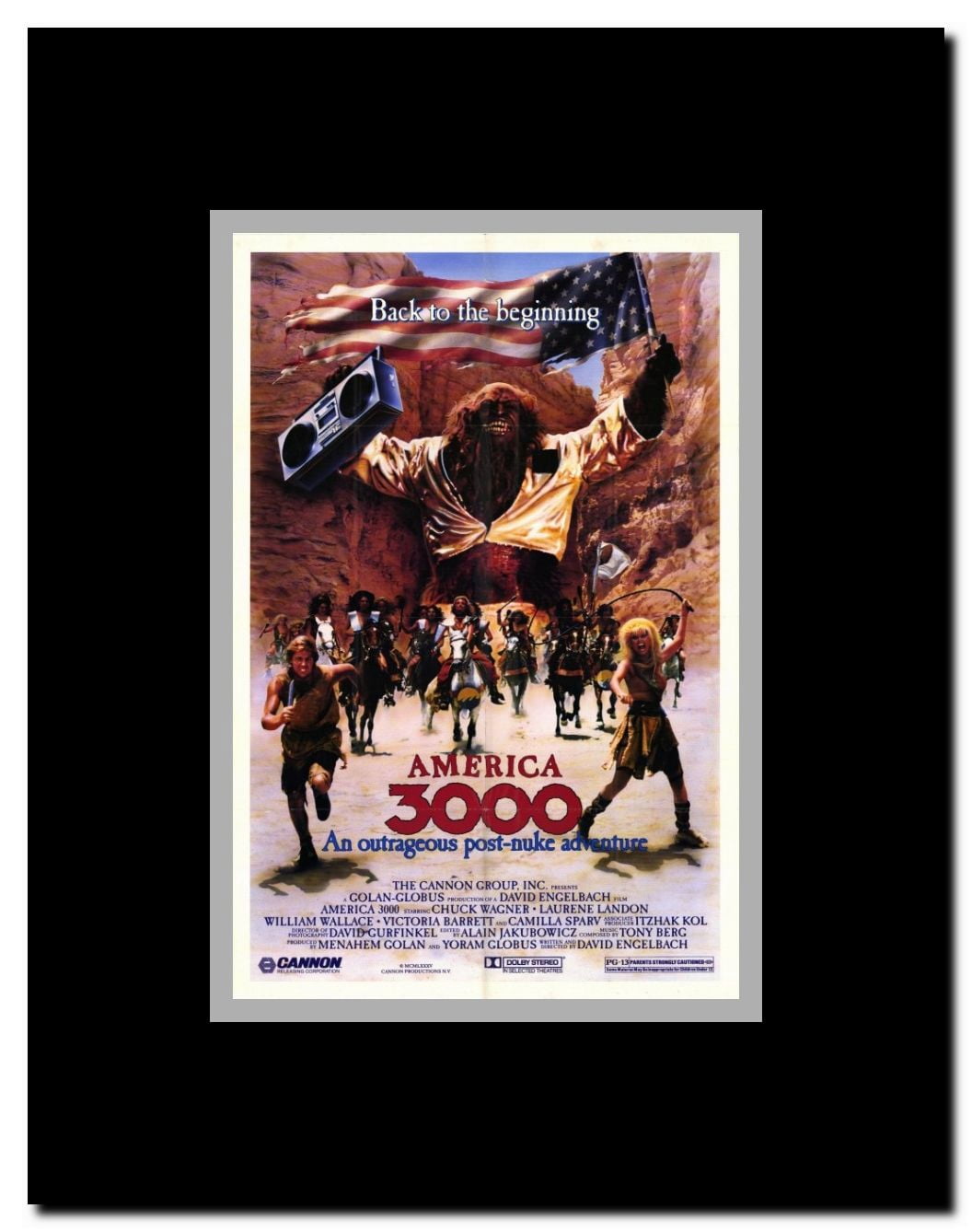 America 3000 Framed Movie Poster
