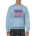 thumbnail image 1 of America 4Th July Sweatshirt Men -Image by Shutterstock, Male Large, 1 of 4