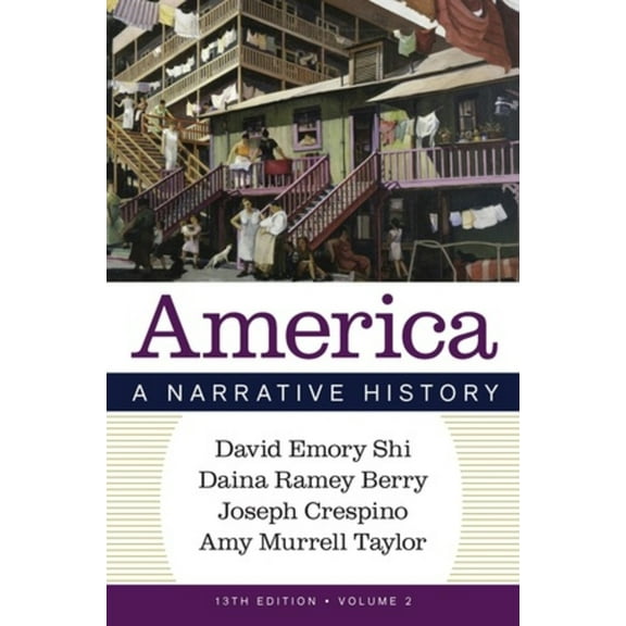 America: A Narrative History, (Paperback)