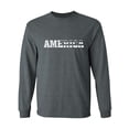 thumbnail image 1 of America Adult Long Sleeve T-shirt, 1 of 3