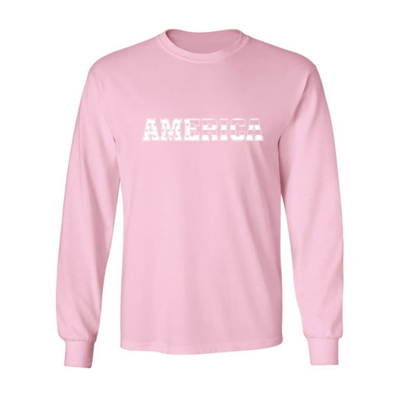America Adult Long Sleeve T-shirt