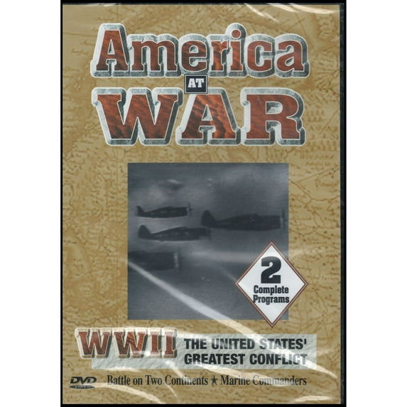 America At War: WWII: The United States' Greatest Conflict (DVD) (Music CD)