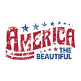 thumbnail image 1 of America The Beatiful Design, DTF Transfer to Press, Heat Press Transfer Paper, DIY Clothing Film, DTF Transfer for DIY Direct on T-Shirts, Socks, Bags, Iron on Heat Transfer Paper, 1 of 7