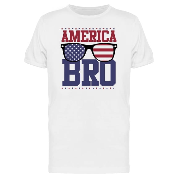 America Bro  T-Shirt Men -Image by Shutterstock, Male 4X-Large