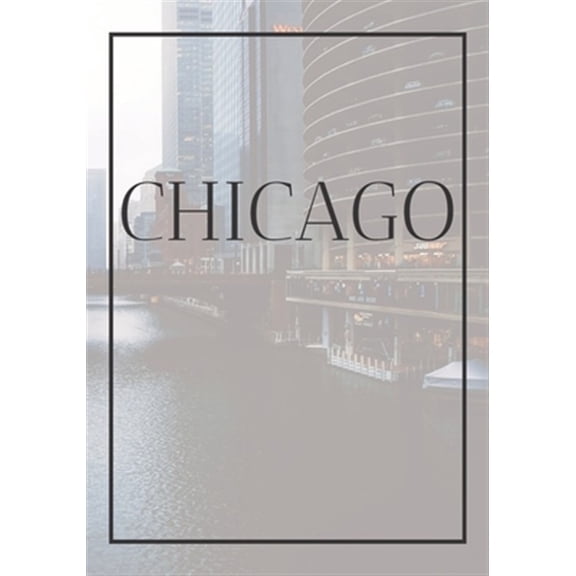 America: Chicago: A decorative book for coffee tables, end tables, bookshelves and interior design styling: Stack America city books to add decor to any room. Faded skyline effect cover: Ideal for you