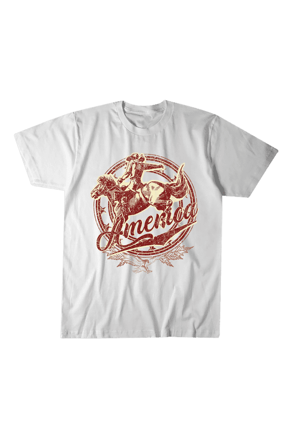 Rodeo Vintage Graphic T-shirt, Cotton, Size S-2XL