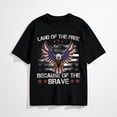 thumbnail image 1 of America Eagle | Land of The Free Because of The Brave T-Shirt, 1 of 7