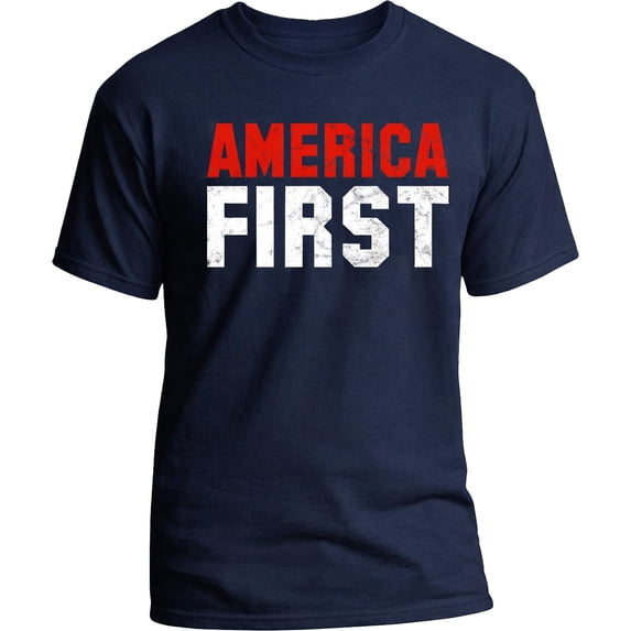 America First Patriotic T-shirt