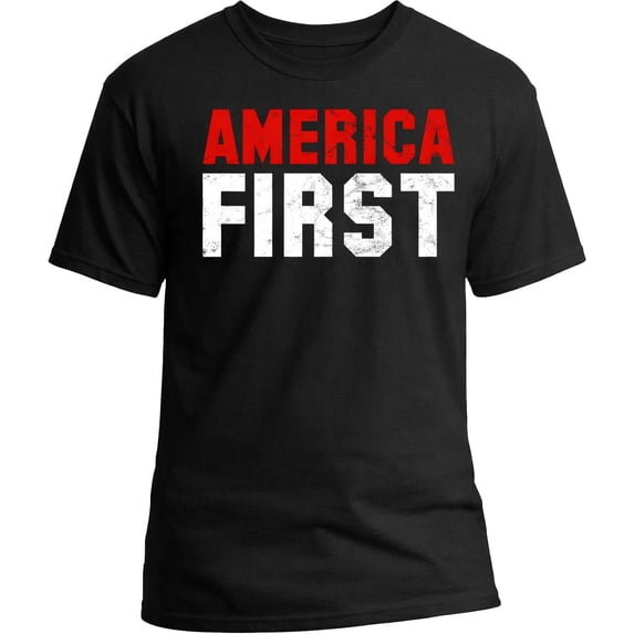 America First Patriotic T-shirt