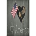 thumbnail image 1 of America Flag Cat Tea Towels Set of 1 Funny Kitchen Dish Cloth with Hanging Loop, 18"x28"Lint-Free Absorbent Towel for Kitchen Drying Wiping and Cleaning, 1 of 6