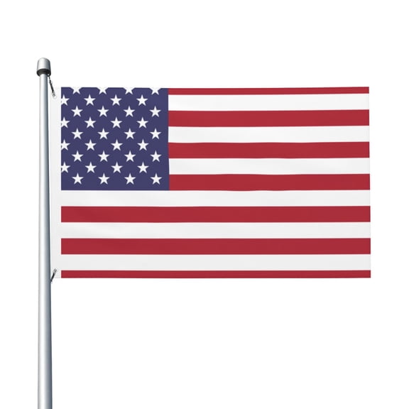 America Flag Flag Flag 3x5ft Double-Sided Printing Indoor/Outdoor Decorative Banner National Flag