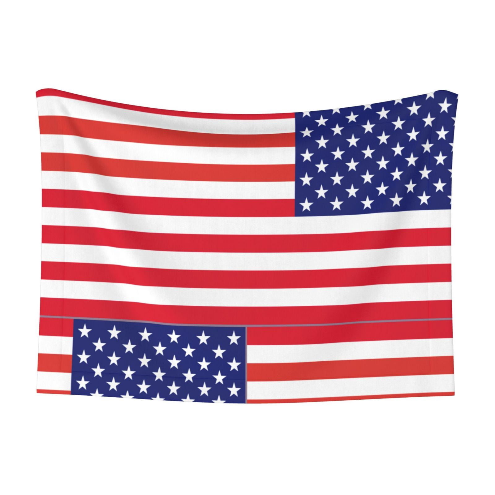 America Flag Patriotic Dog Blanket Soft Warm Flannel Cat Blanket Great Pet Throw for Cats Puppy Small Medium Large Dog