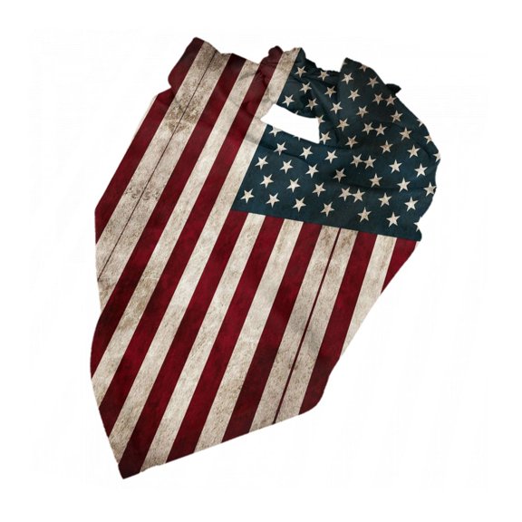 America Flag Puppy Bandana Printing Dog Bib Scarf For Small Medium Large Dogs Cats Pets