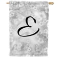 thumbnail image 1 of America Forever Bird Dreams Monogram E House Flag, 28 x 40 inch Double Sided, Letter E Flag with Birds, Nature Design, Spring Summer Home Decor, Personalized Yard Art, 1 of 4