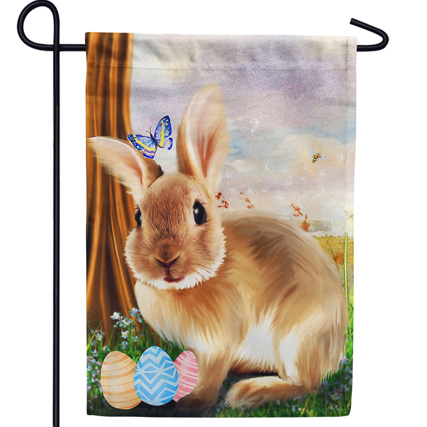 America Forever Easter Bunny Garden Flag 12.5 x18 inch Double Sided ...