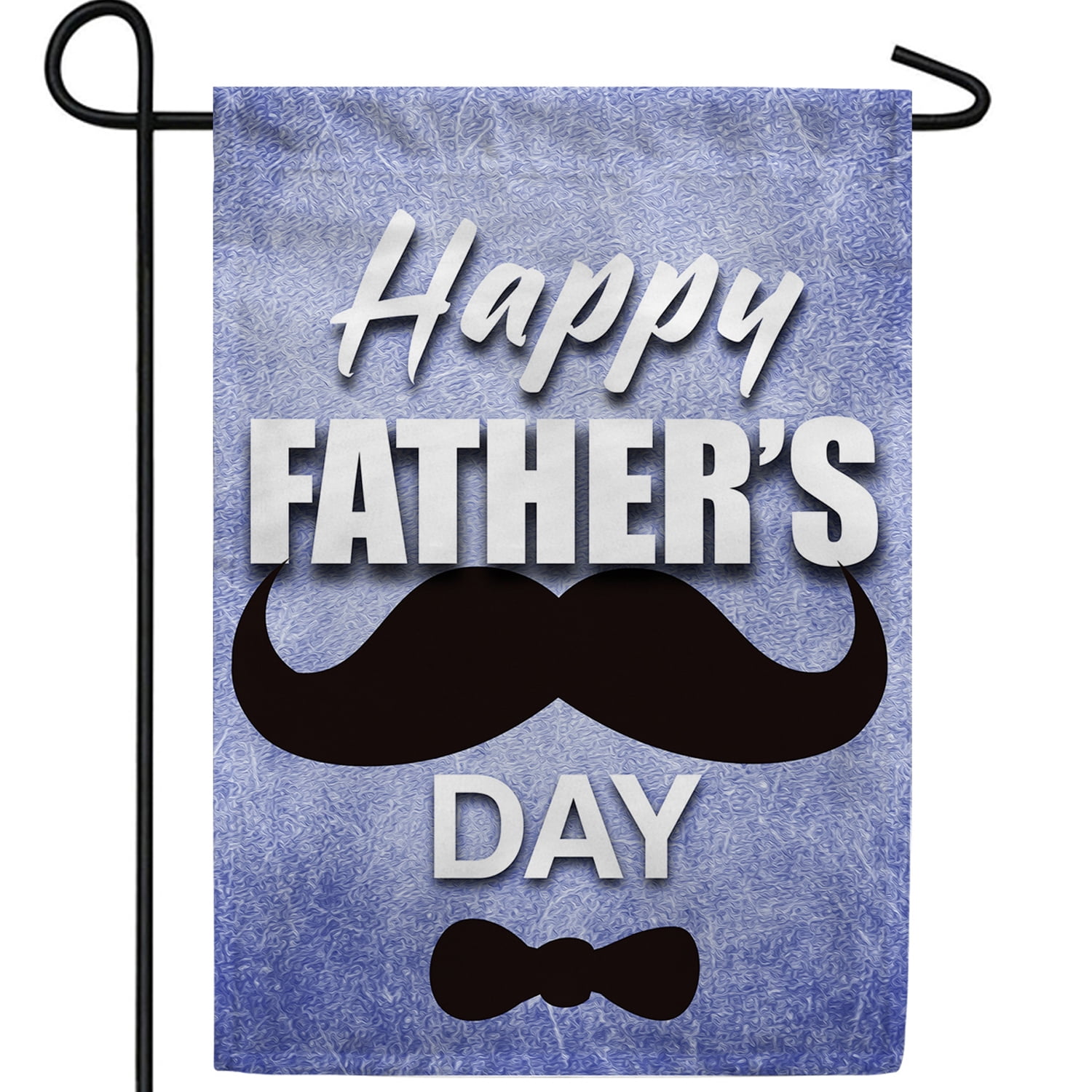 America Forever Father's Day Garden Flag - Father's Day Faded Blue ...
