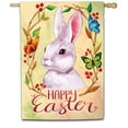 thumbnail image 1 of America Forever Flags Double Sided House Flag - Watercolor Easter Bunny - 28" x 40", Easter Spring Seasonal Yard Outdoor Decor Flags, USA, 1 of 1