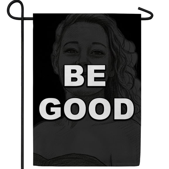 America Forever Be Good Garden Flag, 12.5 x 18 inch Double Sided, Inspirational Motivational Decor, Kindness Positive Message, Everyday Outdoor Yard Decoration