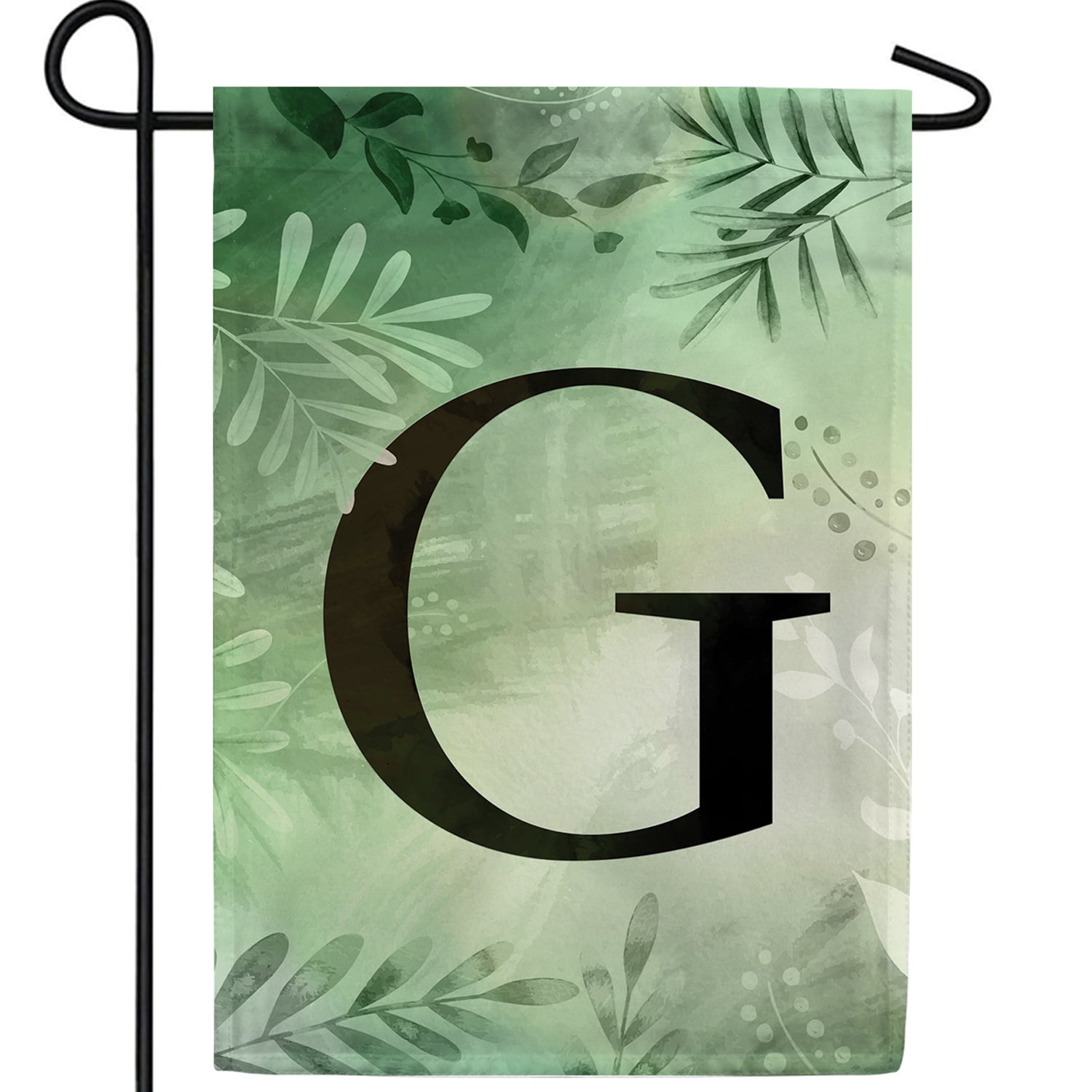 America Forever Monogram Letter G Garden Flag, 12.5 x 18 inch Double ...
