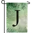 thumbnail image 1 of America Forever Monogram Letter J Garden Flag, 12.5 x 18 inch Double Sided, Greenery Flag, Botanical Monogram Flag, Initial Flag, Spring Summer Outdoor Decor, Yard Decoration, 1 of 5