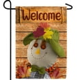 thumbnail image 1 of America Forever Scarecrow Welcome Garden Flag, 12.5 x 18 inches Double Sided, Pumpkins Harvest, Autumn Foliage, Fall Leaves Outdoor Seasonal Flags for Yard, Lawn, Garden Decor, 1 of 5