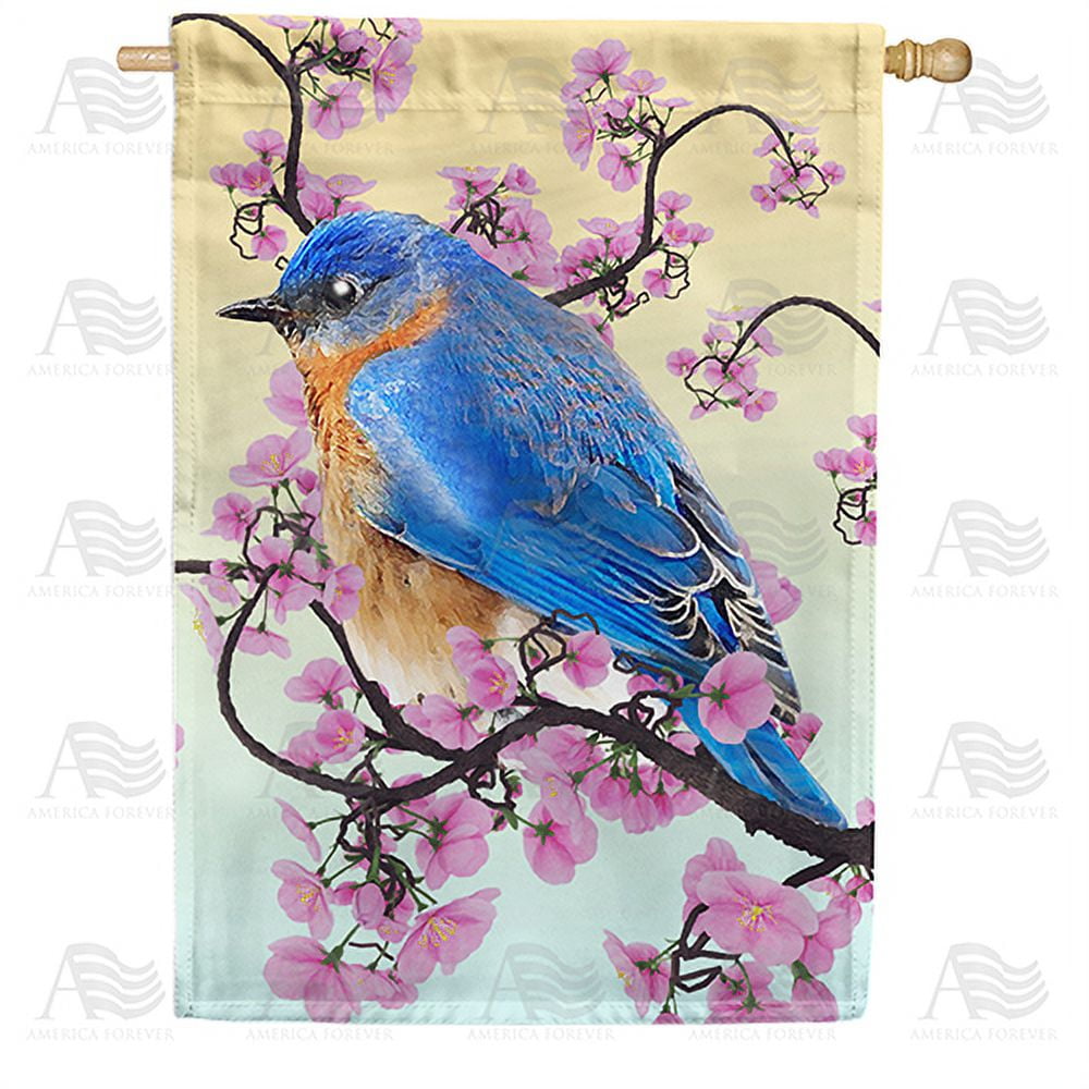 America Forever Spring Bird House Flag 28 x 40 inches Double Sided ...