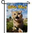thumbnail image 1 of America Forever Spring Cat Garden Flag 12.5 x18 inch Double Sided Kitty Daisies Floral Summer Spring Garden Flag for Outdoor Funny Cat Flag Yard Decoration, 1 of 7