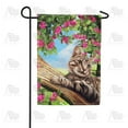 thumbnail image 1 of America Forever Spring Kitty Garden Flag 12.5 x 18 inches Double Sided Pet, Cute Cat, Green Tree, Pink Flowers - Seasonal Yard Lawn Outdoor Decorative Tabby Cat Garden Flag, 1 of 6
