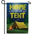 thumbnail image 1 of America Forever Tent Camping Garden Flag Double Sided Campfire Camping Flags for Campers Seasonal Yard Outdoor Decorative Flag - 12.5 x 18 Inch, 1 of 4