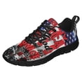 thumbnail image 1 of America God Shed His Grace On Thee Running Shoes Sneakers Mesh Black Size 8, 1 of 5
