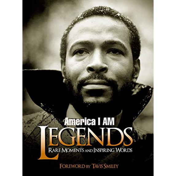 Pre-Owned America I AM Legends: Rare Moments and Inspiring Words Hardcover Books, Smiley