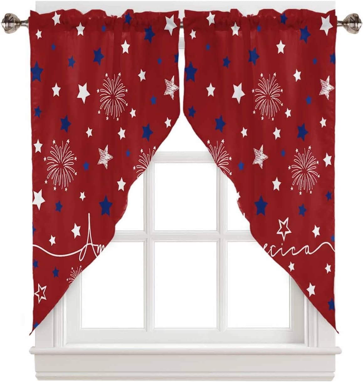 independence day window decoration