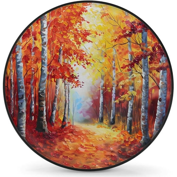 America Independence Memorial Spare Tire Cover Dust-Proof Sun Protection Rv Tire Covers Waterproof Wheel Cover Protector Universal Fit for Rv SUV Jeep Truck Trailer Camper Travel Accessories