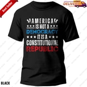 America Is Not A Democracy, Its A Constitutional Republic Tee Gift