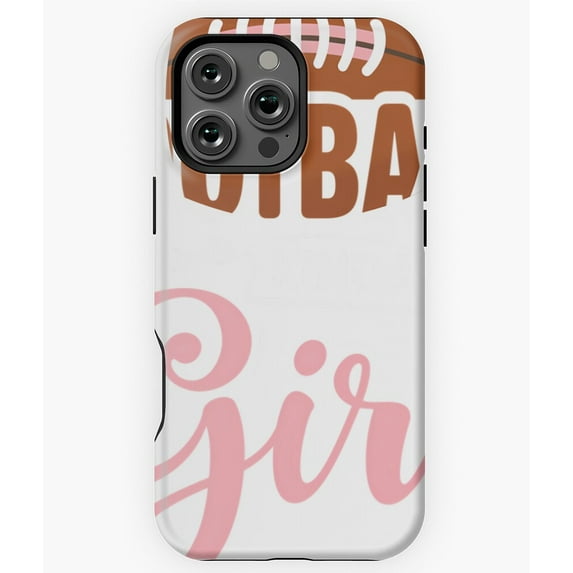 America Kinda Girlgirly Football Fan Phone Case for iPhone 16 15 14 13 12 11 Pro Max