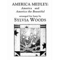 thumbnail image 1 of America Medley: America and America the Beautiful: Arranged for Harp (Paperback) by Sylvia Woods, 1 of 1