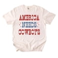 thumbnail image 1 of America Needs Cowboys T-shirt, Patriotic Western USA Tee, 4th of July Shirt, Retro Cowboy Shirt, 1 of 4