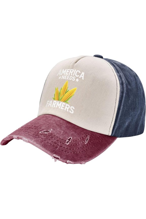 America Needs Farmers Baseball Cap Leisure Truck Driver Hat