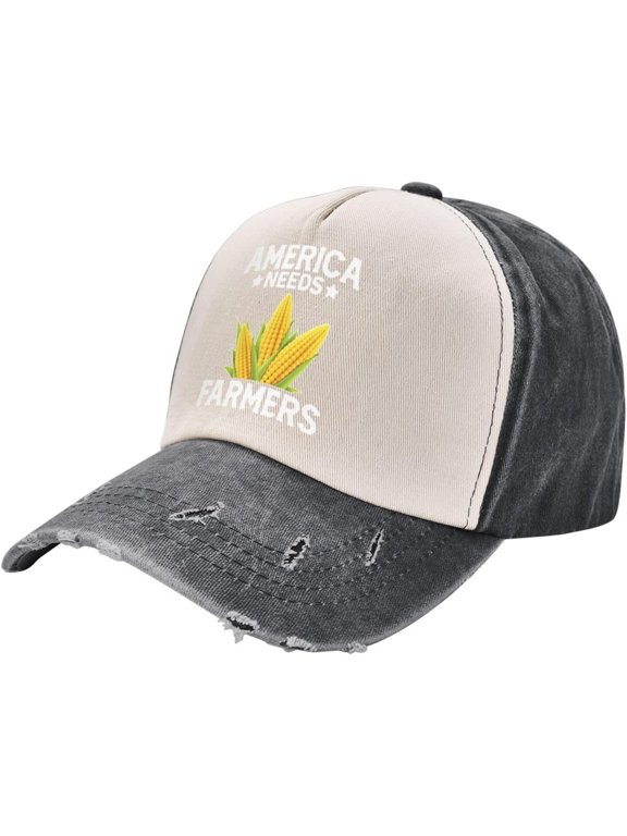 America Needs Farmers Baseball Cap Leisure Truck Driver Hat