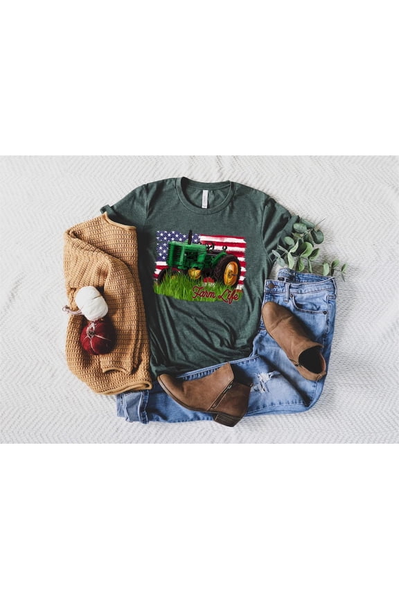America Needs Farmers Shirt, Farmers Wife , Farm Shirt, Ag Shirt, Agriculture , Farmer Crewneck, Farmer , Farmer Tshirt All Size S-5XL